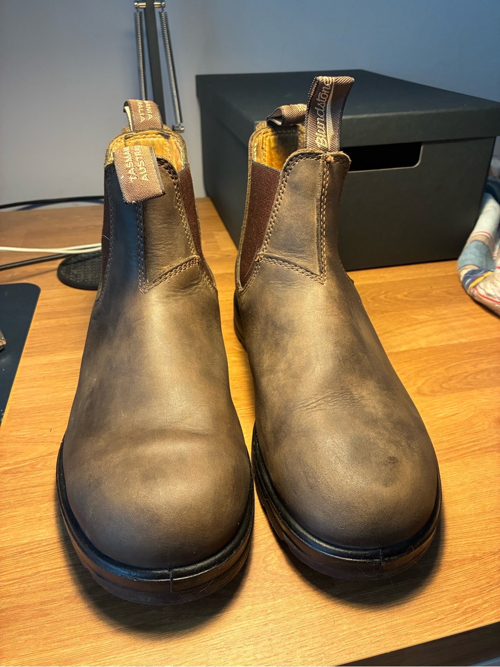 Rustic Brown Blundstone boots